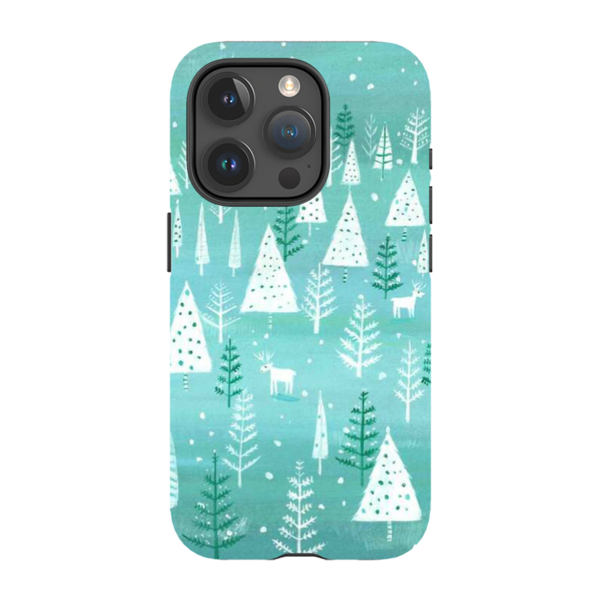 iPhone MagSafe Tough Case - Teal Tundra By Mary Stubberfield
