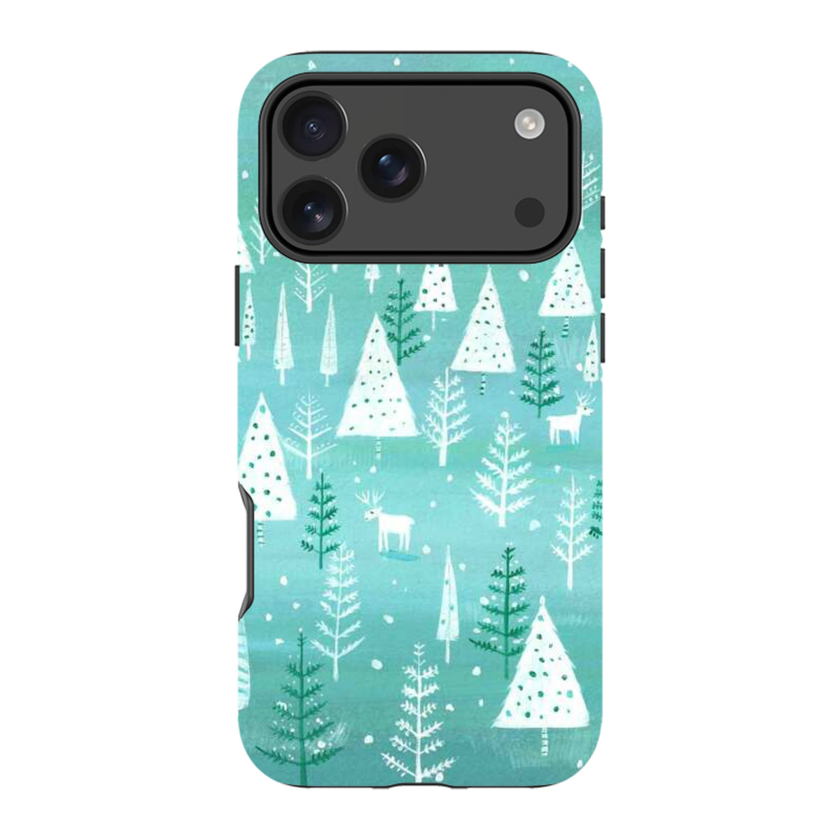 iPhone MagSafe Tough Case - Teal Tundra By Mary Stubberfield