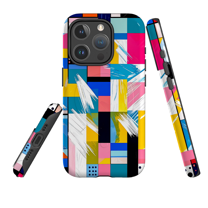 iPhone MagSafe Tough Case - Technicolour Blast
