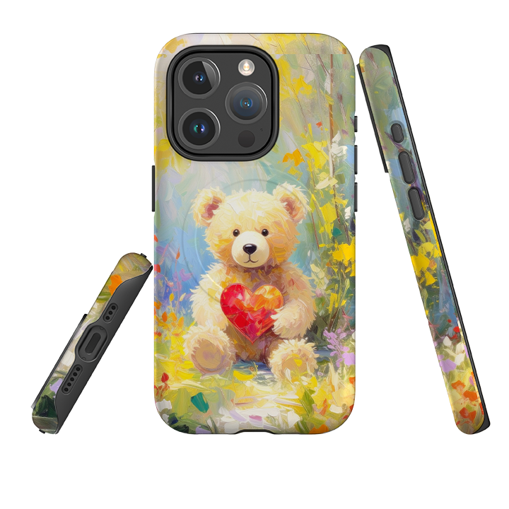 iPhone MagSafe Tough Case - Teddy Love