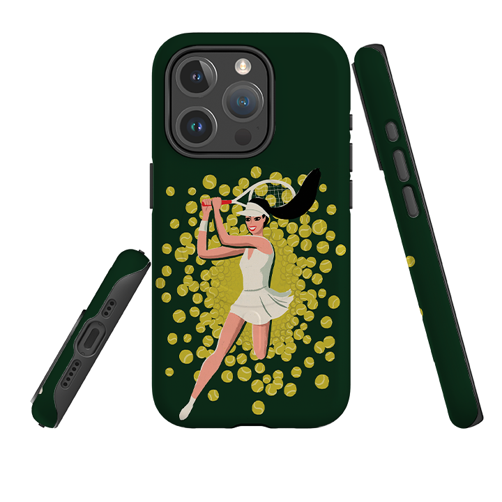iPhone MagSafe Tough Case -  Tennis Burst By Paul Thurlby