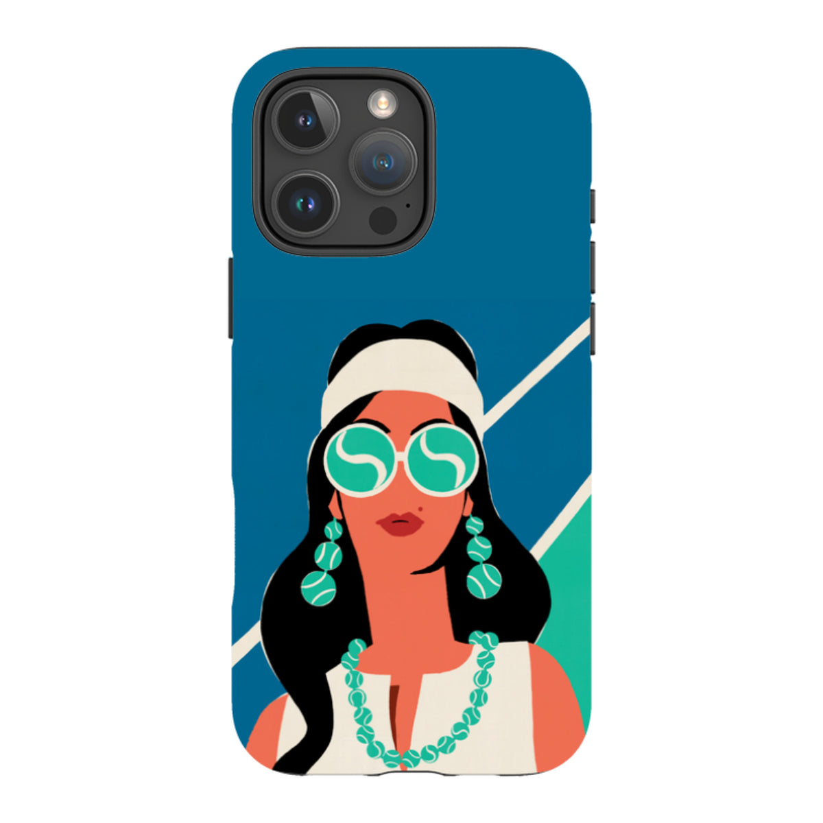 iPhone MagSafe Tough Case -  Tennis Fashion By Paul Thurlby