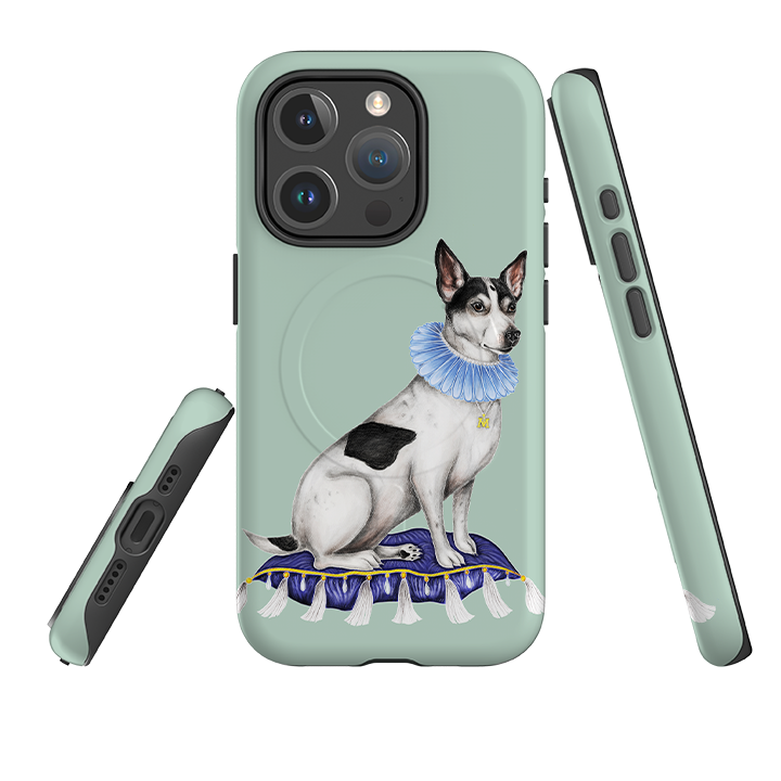 iPhone MagSafe Tough Case - Terrier By Catherine Rowe