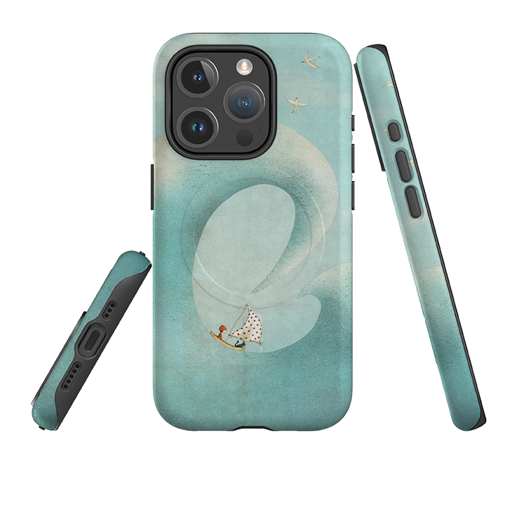 iPhone MagSafe Tough Case - The Wave By Maja Lindberg