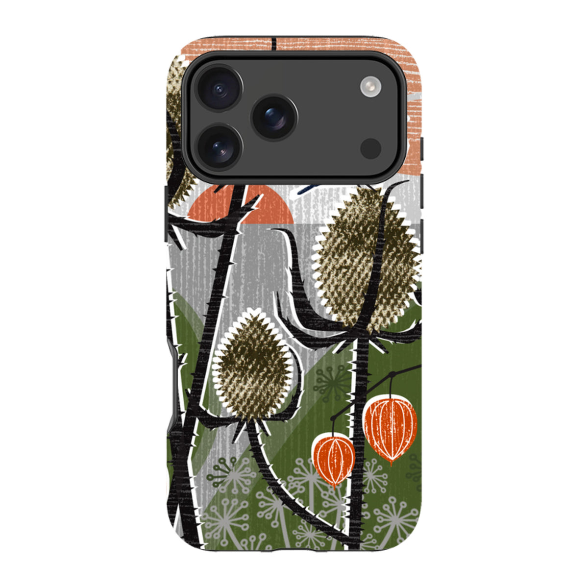 iPhone MagSafe Tough Case - Thistle By Liane Payne