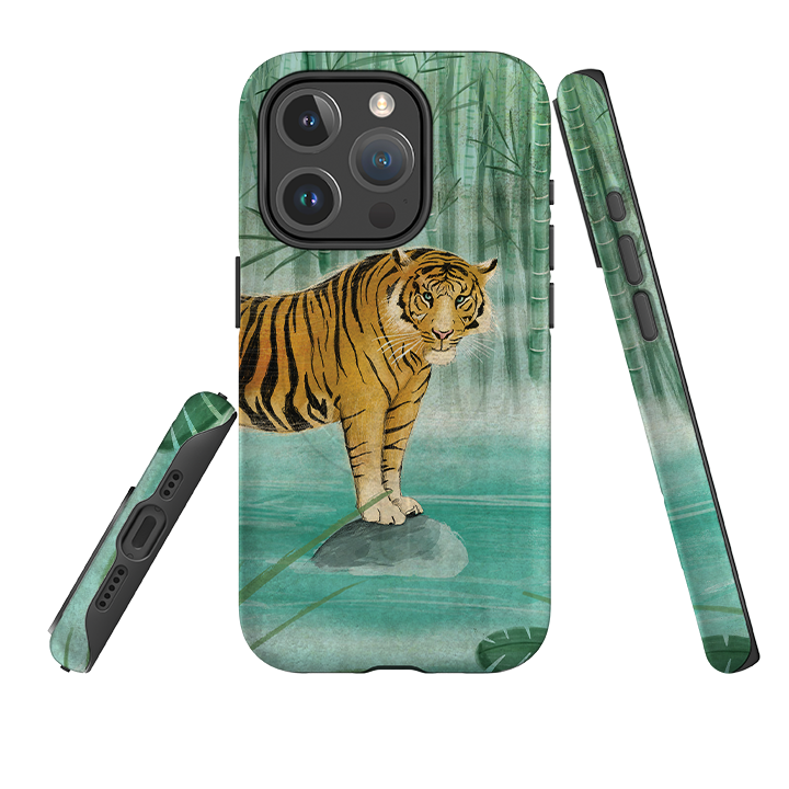 iPhone MagSafe Tough Case - Tiger By Maja Lindberg