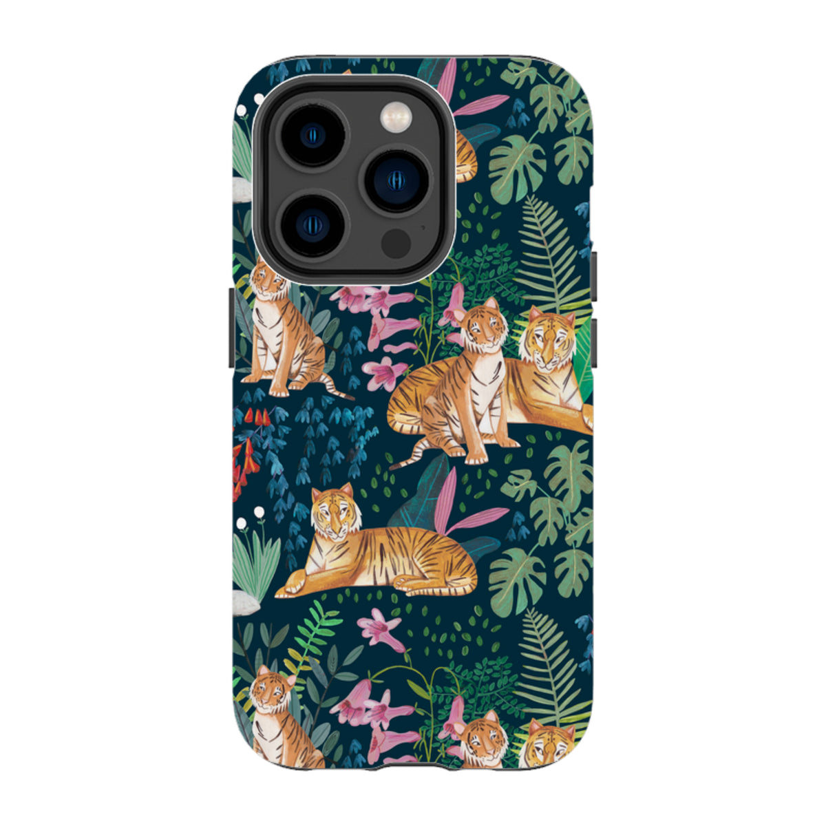 iPhone MagSafe Tough Case – Tigermuster von Caroline Bonne Müller
