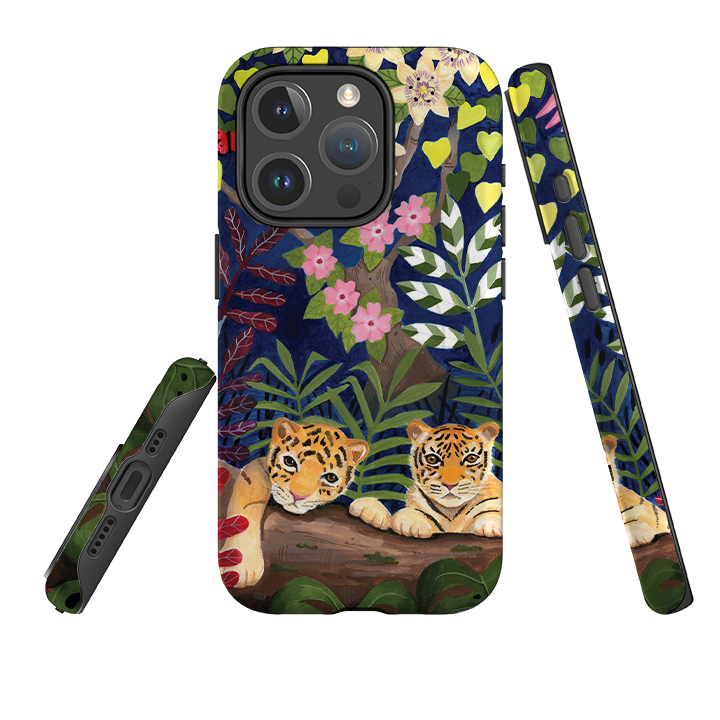 iPhone MagSafe Tough Case - Tigers By Bex Parkin