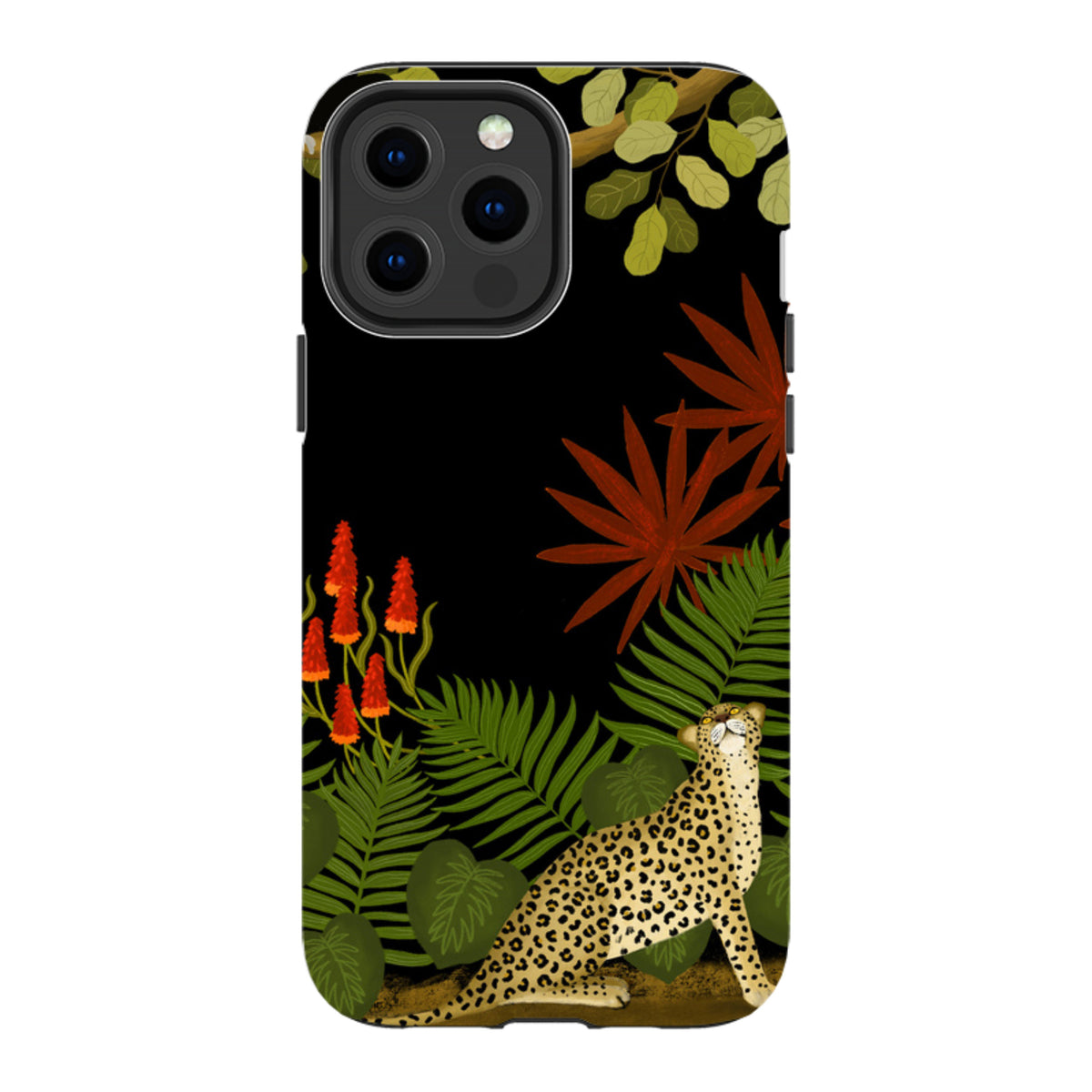 iPhone MagSafe Tough Case - Toucan Leopard By Bex Parkin