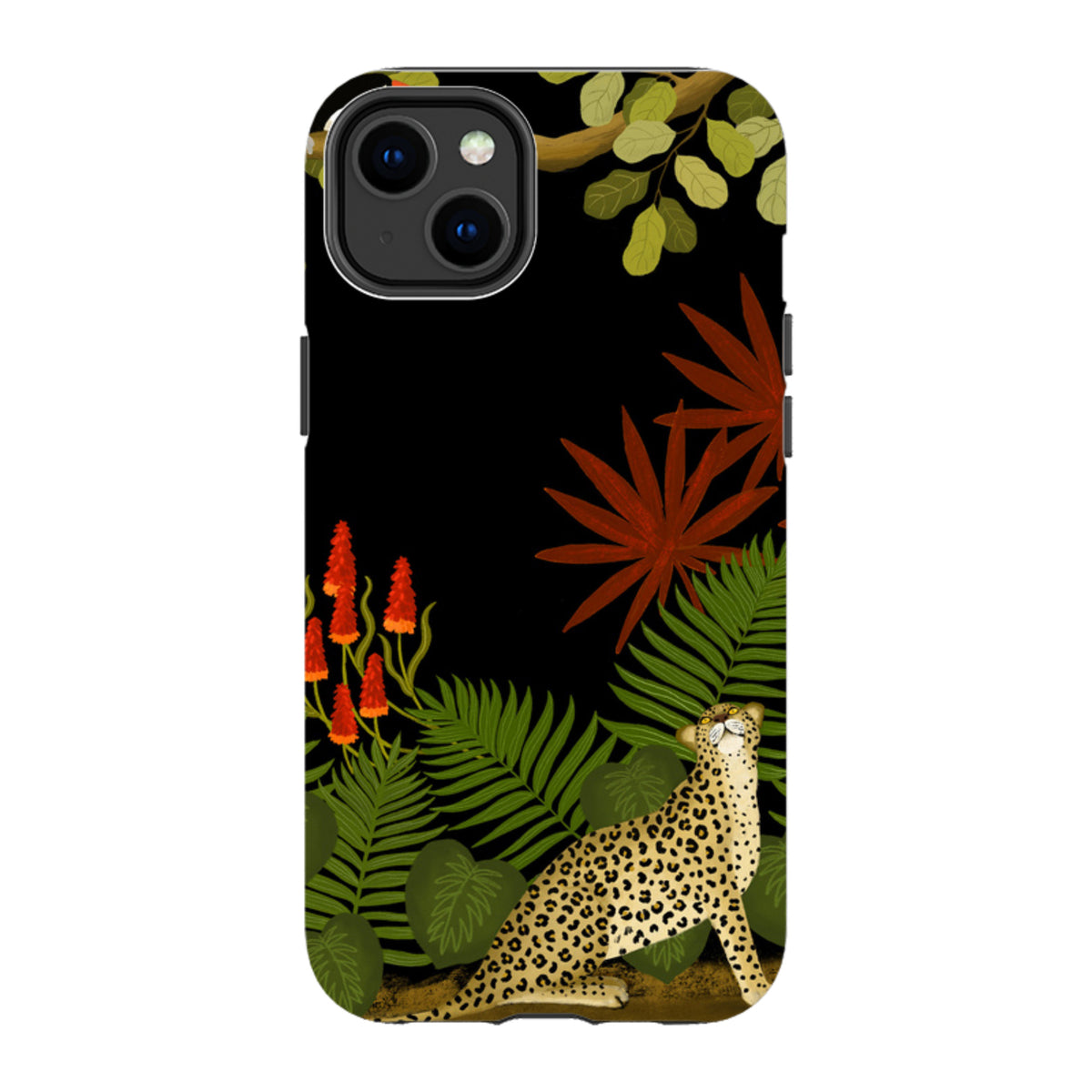iPhone MagSafe Tough Case - Toucan Leopard By Bex Parkin