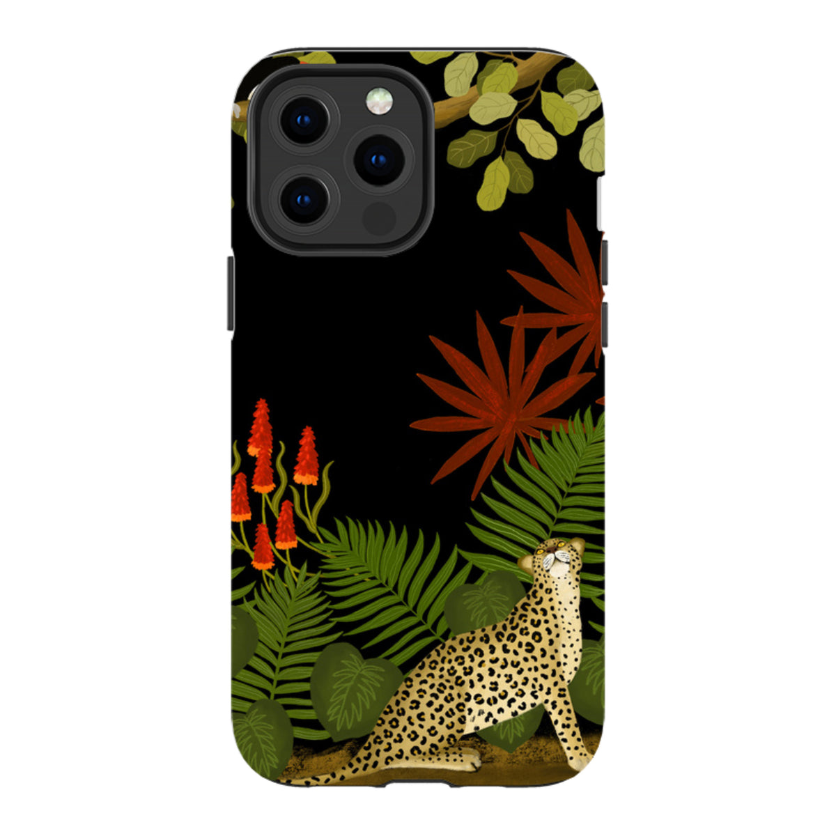 iPhone MagSafe Tough Case - Toucan Leopard By Bex Parkin