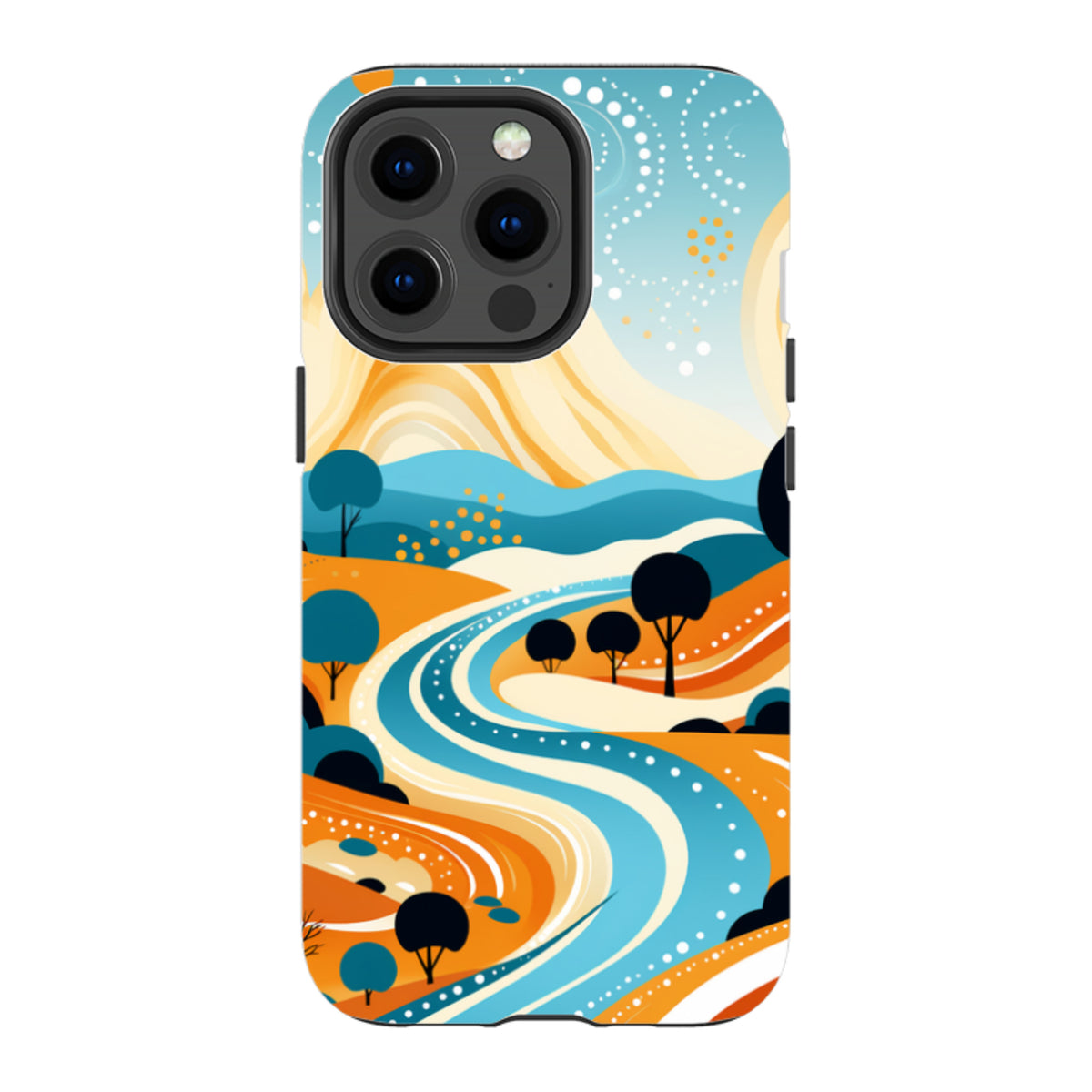 iPhone MagSafe Tough Case - Travel Stars