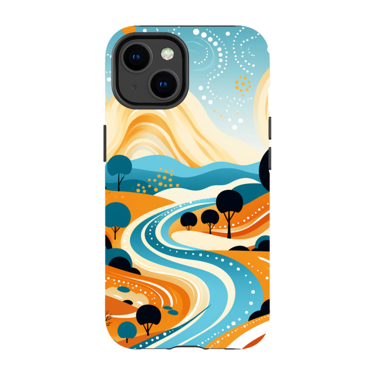 iPhone MagSafe Tough Case - Travel Stars
