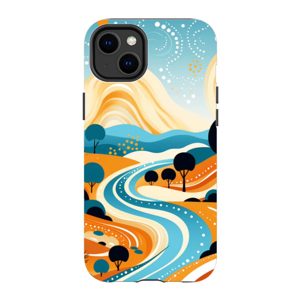 iPhone MagSafe Tough Case - Travel Stars