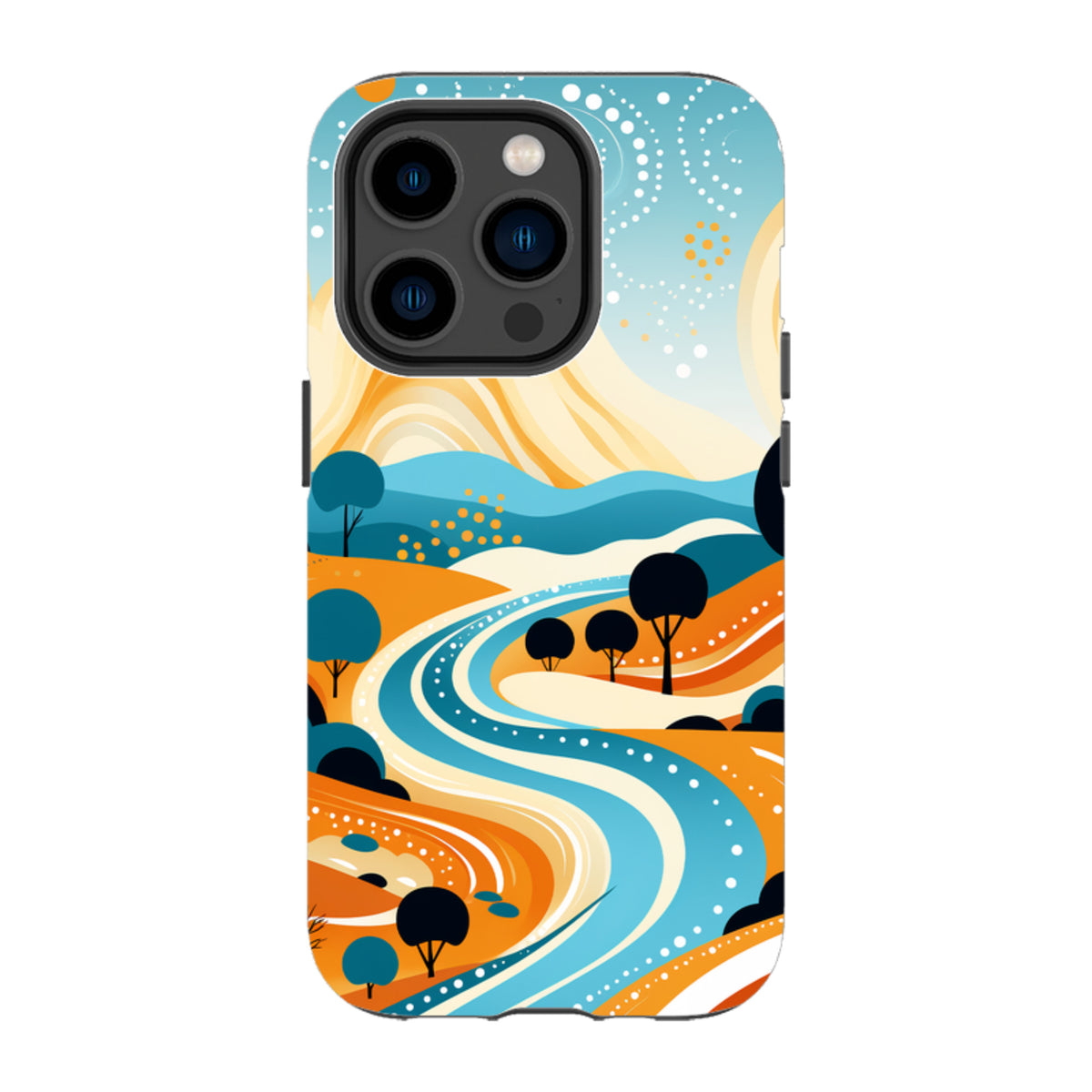 iPhone MagSafe Tough Case - Travel Stars