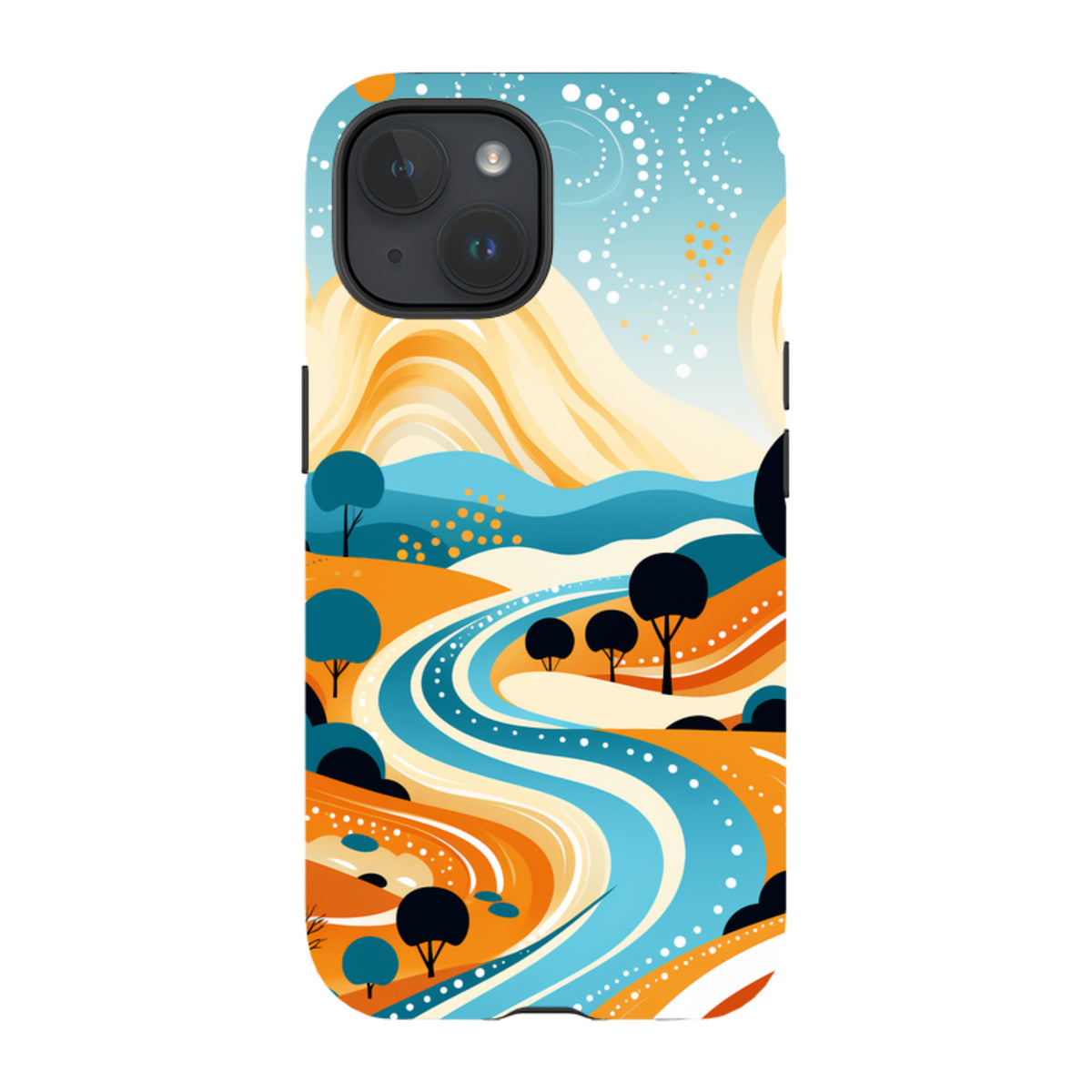 iPhone MagSafe Tough Case - Travel Stars