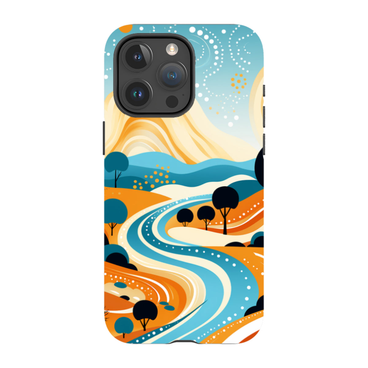 iPhone MagSafe Tough Case - Travel Stars