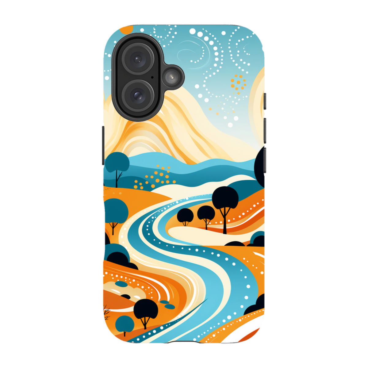 iPhone MagSafe Tough Case - Travel Stars