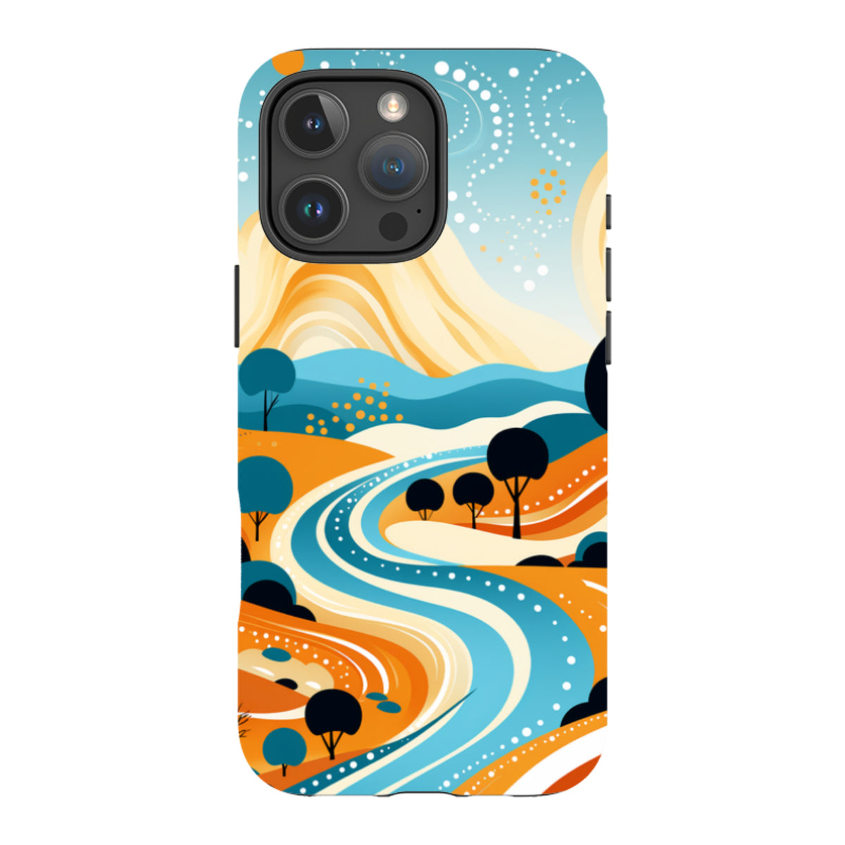 iPhone MagSafe Tough Case - Travel Stars