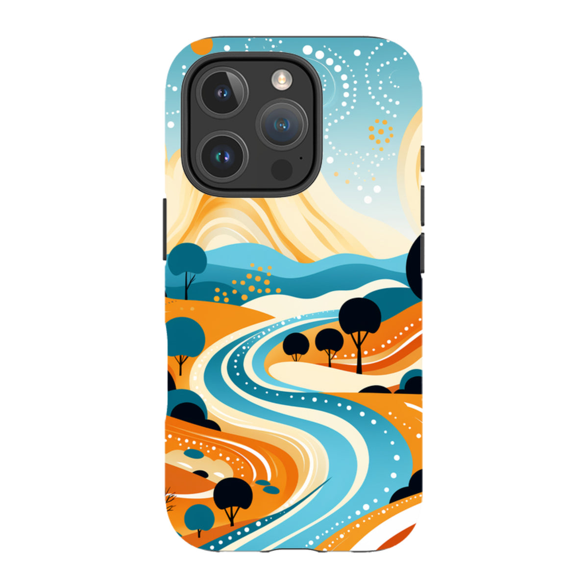 iPhone MagSafe Tough Case - Travel Stars