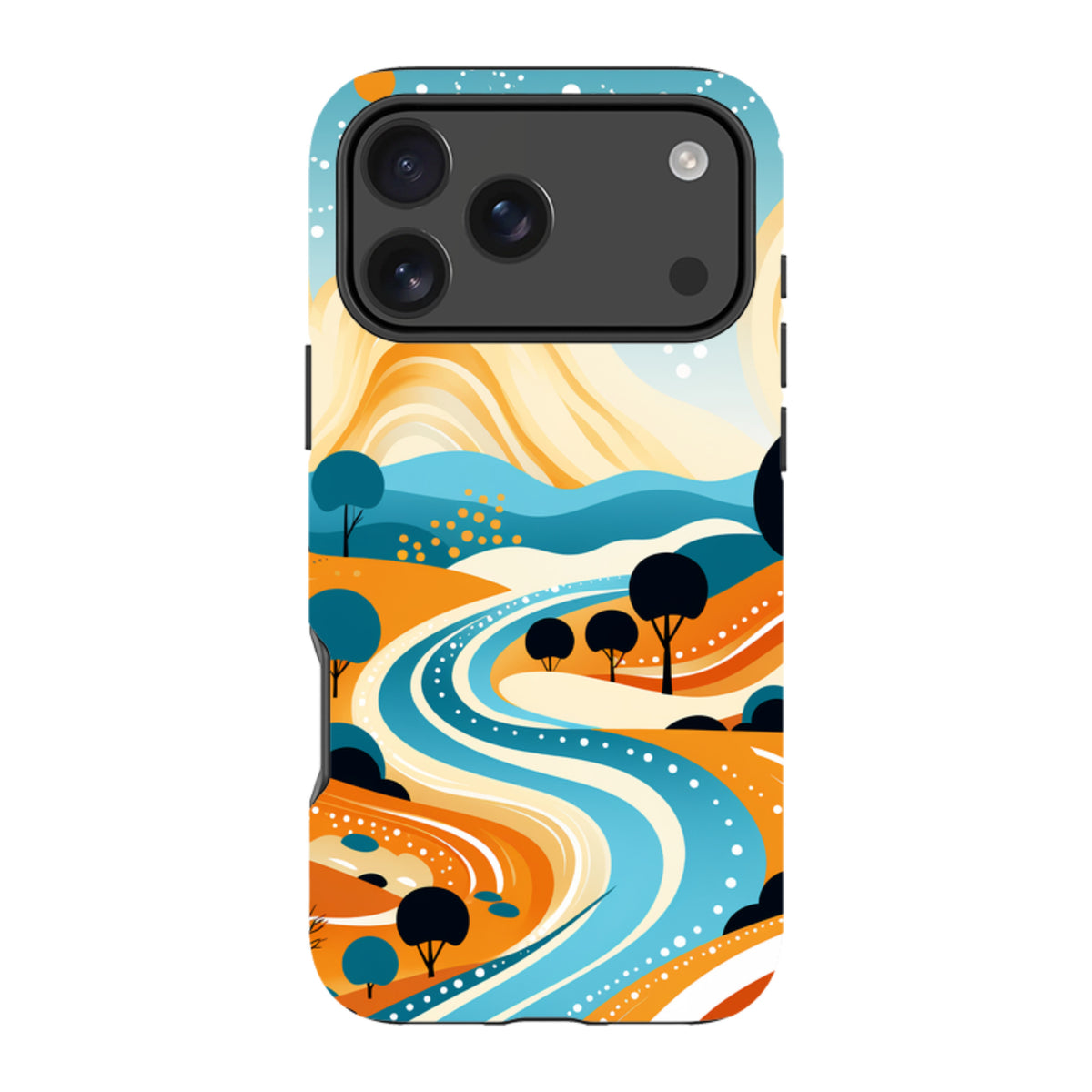iPhone MagSafe Tough Case - Travel Stars