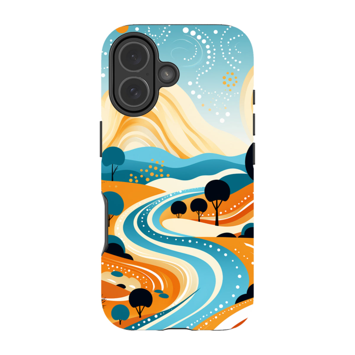 iPhone MagSafe Tough Case - Travel Stars