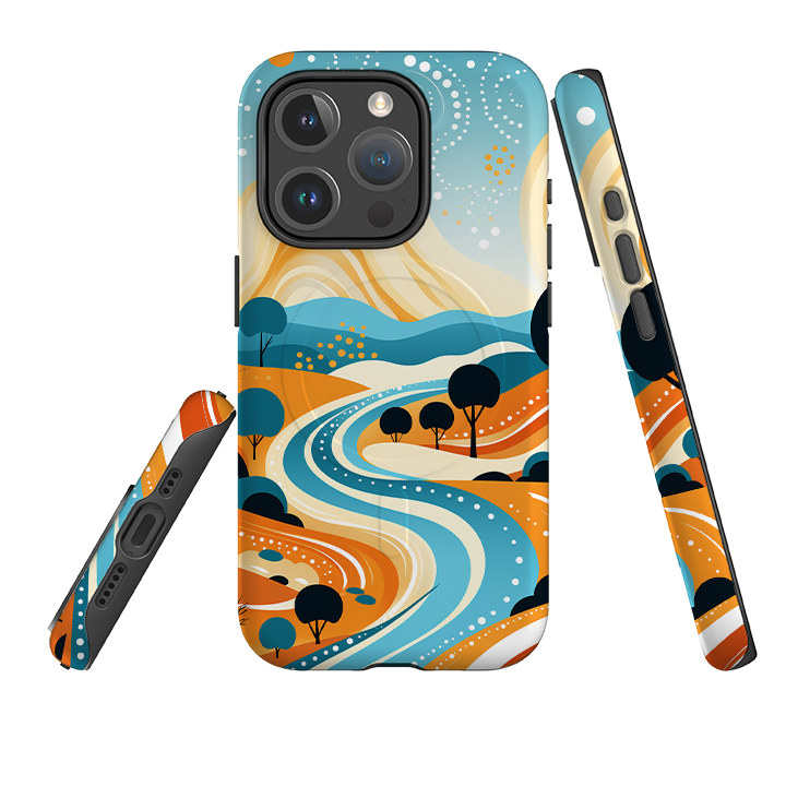 iPhone MagSafe Tough Case - Travel Stars