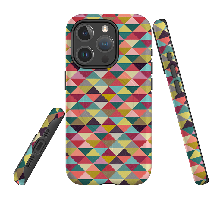 iPhone MagSafe Tough Case -  Triangle Geometric By Suzy Taylor