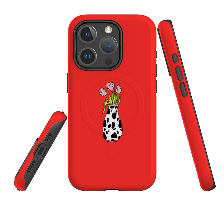 iPhone MagSafe Tough Case -  Tulips-1