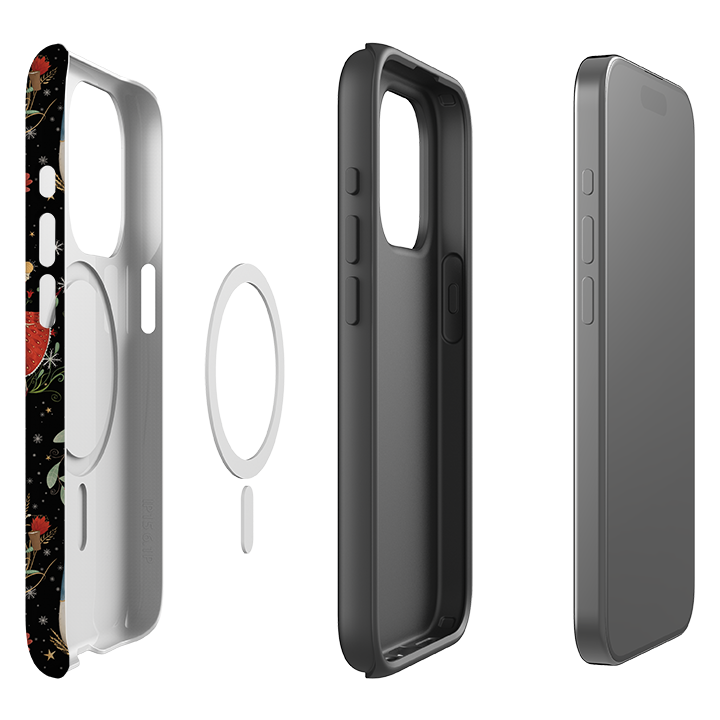 iPhone MagSafe Tough Case - Twelve Days Black By Maja Lindberg