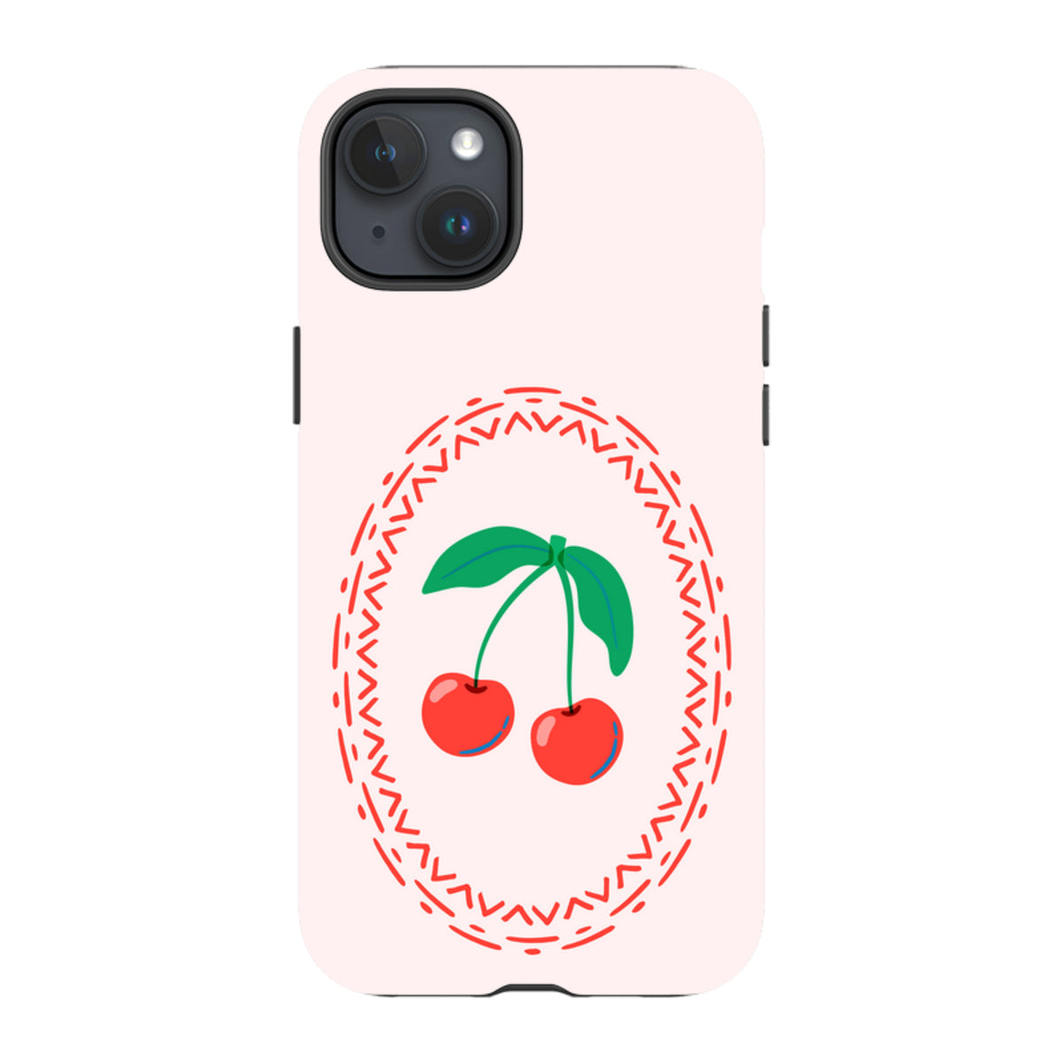 iPhone MagSafe Tough Case - Two Cherries