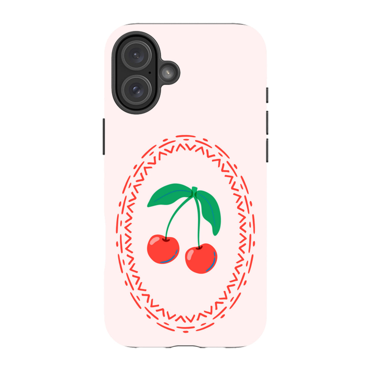 iPhone MagSafe Tough Case - Two Cherries