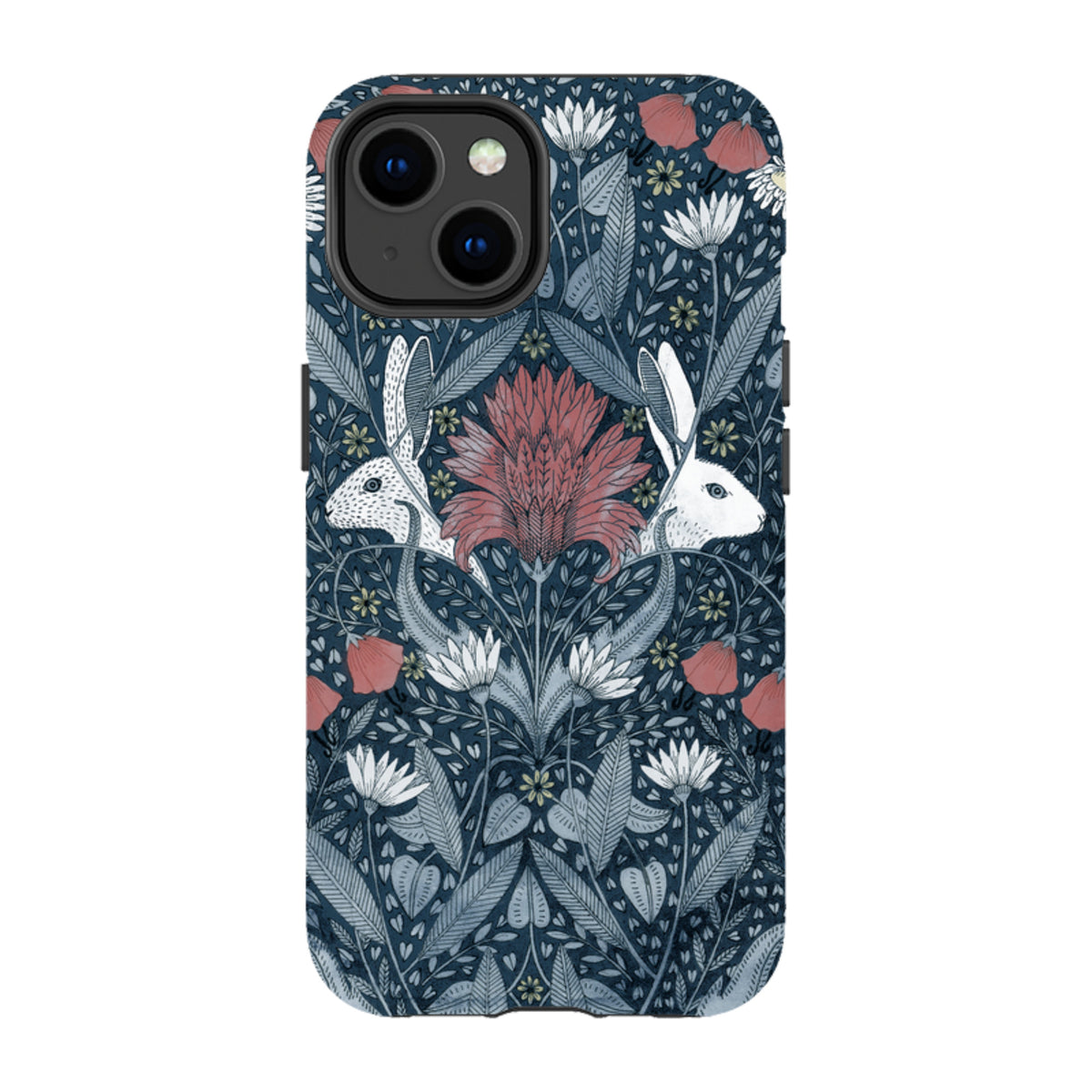 iPhone MagSafe Tough Case -  Two Rabbits By Maria Matos