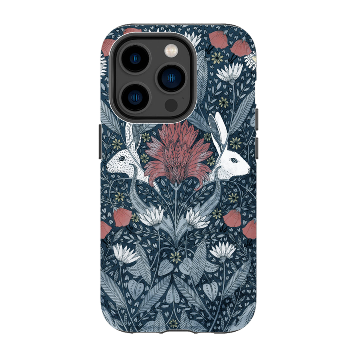 iPhone MagSafe Tough Case -  Two Rabbits By Maria Matos
