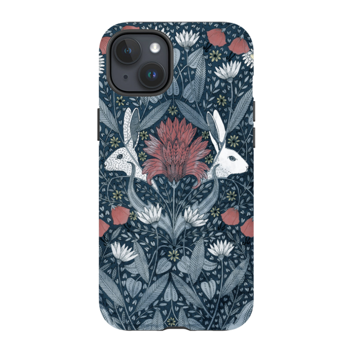 iPhone MagSafe Tough Case -  Two Rabbits By Maria Matos