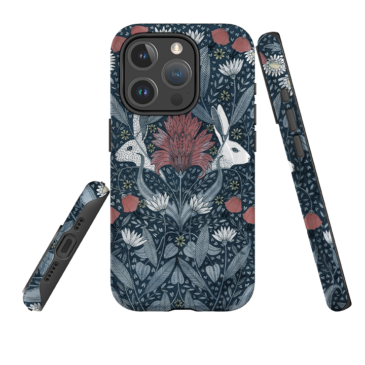 iPhone MagSafe Tough Case -  Two Rabbits By Maria Matos