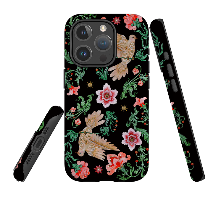 iPhone MagSafe Tough Case - Two Turtle Doves By Maria Matos