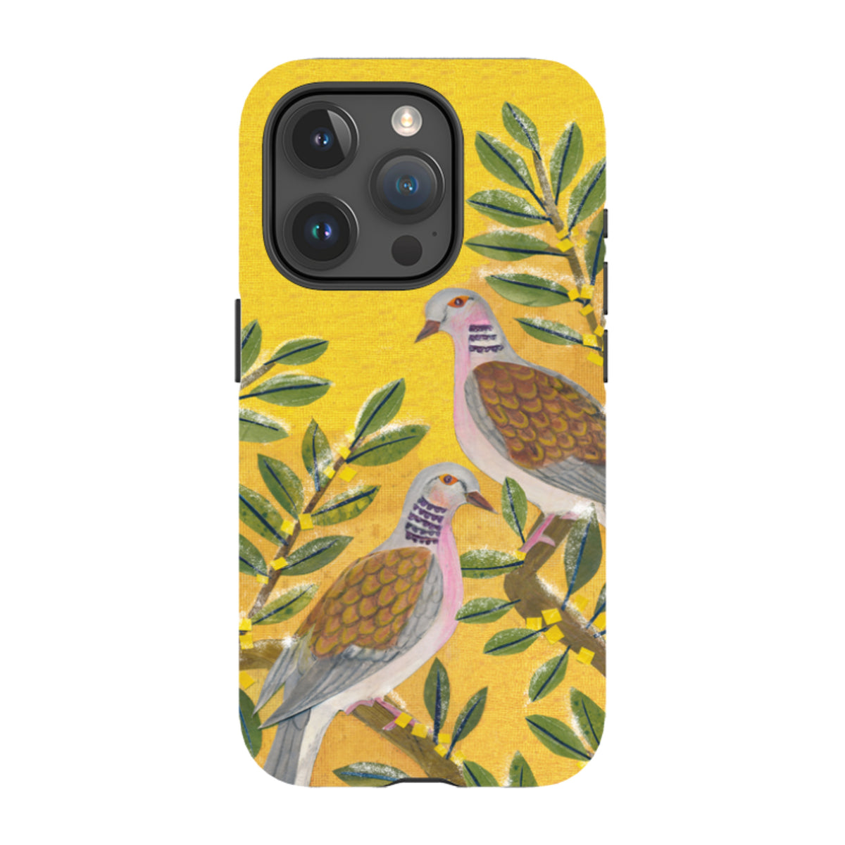 iPhone MagSafe Tough Case - Two Turtle Doves By Tracey English