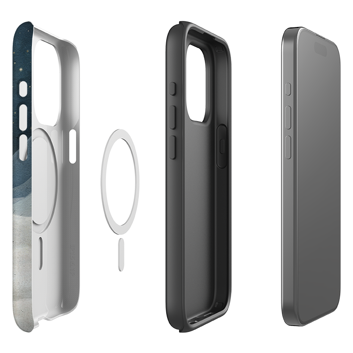 iPhone MagSafe Tough Case -  Under a Moonlit Sky By Maja Lindberg