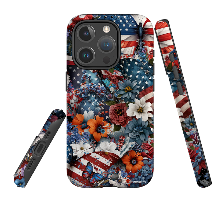 iPhone MagSafe Tough Case -  US Floral II