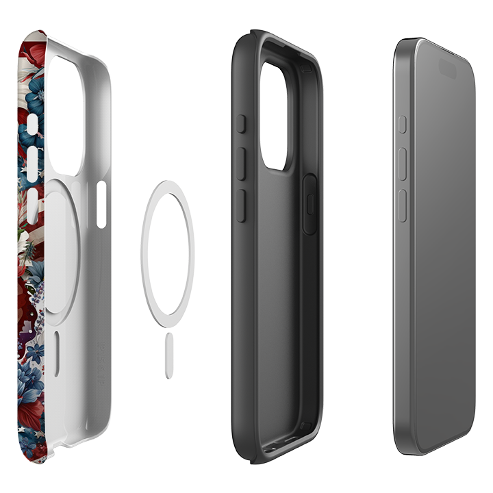 iPhone MagSafe Tough Case -  US Floral III