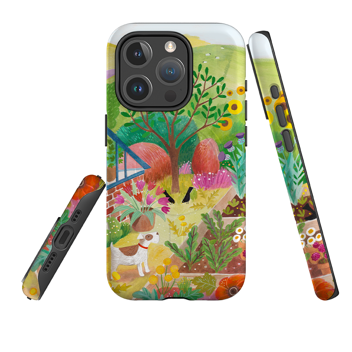 iPhone MagSafe Tough Case - Veg Garden By Bex Parkin