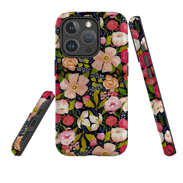 iPhone MagSafe Tough Case - Vintage Roses By Bex Parkin