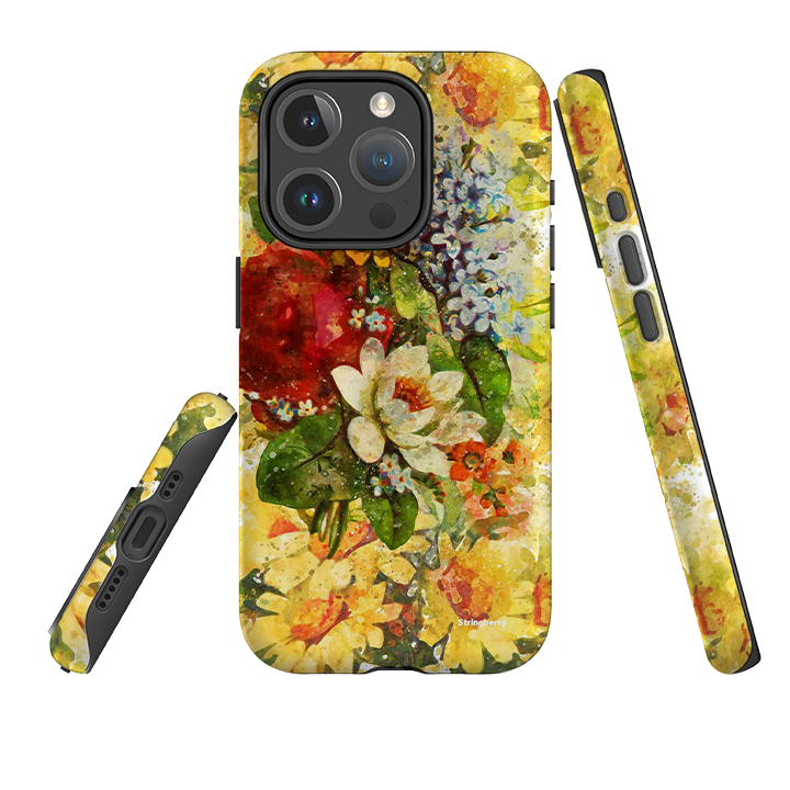 iPhone MagSafe Tough Case -  Watercolour Love