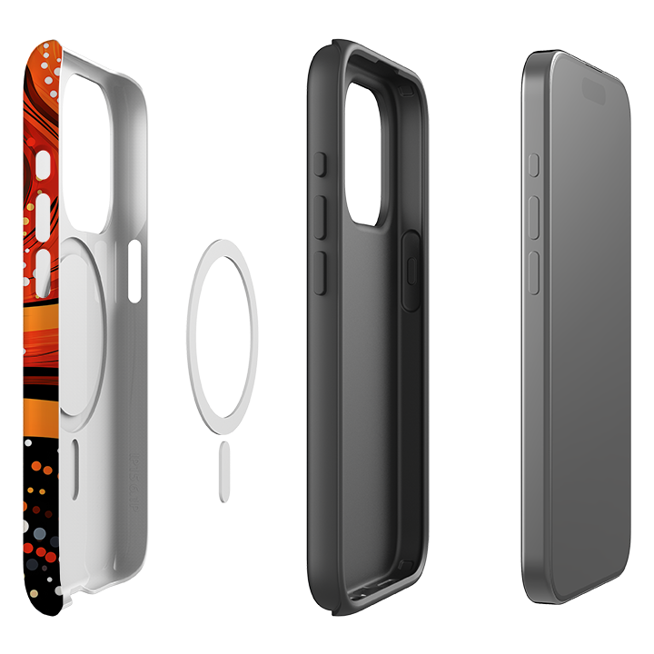 iPhone MagSafe Tough Case - Wave Stars