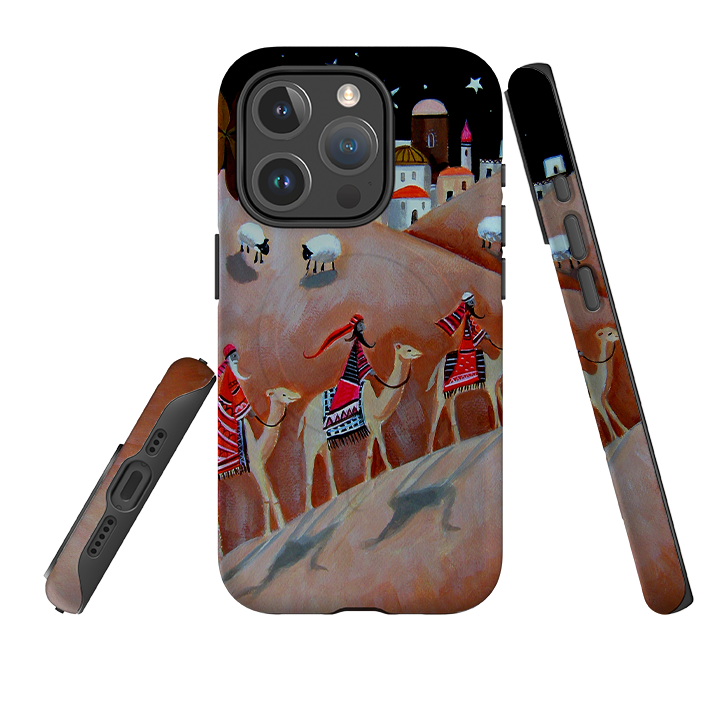 iPhone MagSafe Tough Case - We Three Kings By Mary Stubberfield