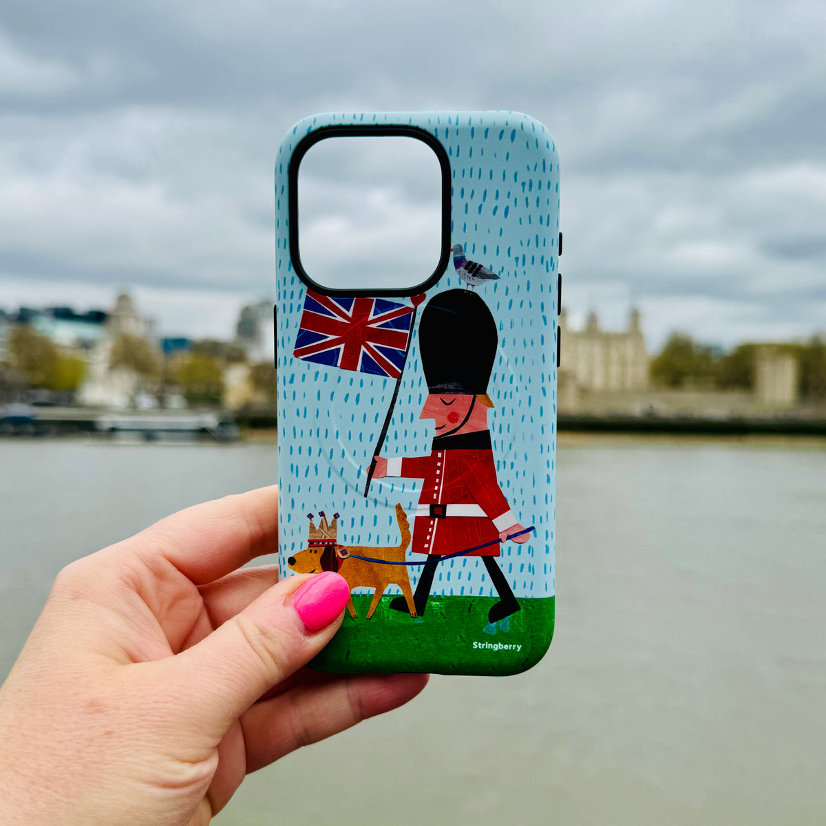 iPhone MagSafe Tough Case -  Welsh Guard By Tracey English
