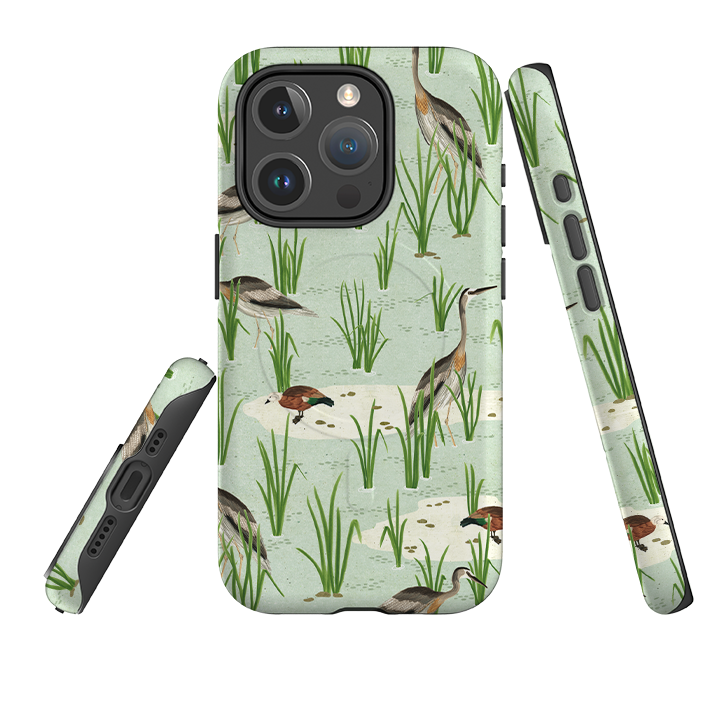 iPhone MagSafe Tough Case - Wetlands By Katherine Quinn