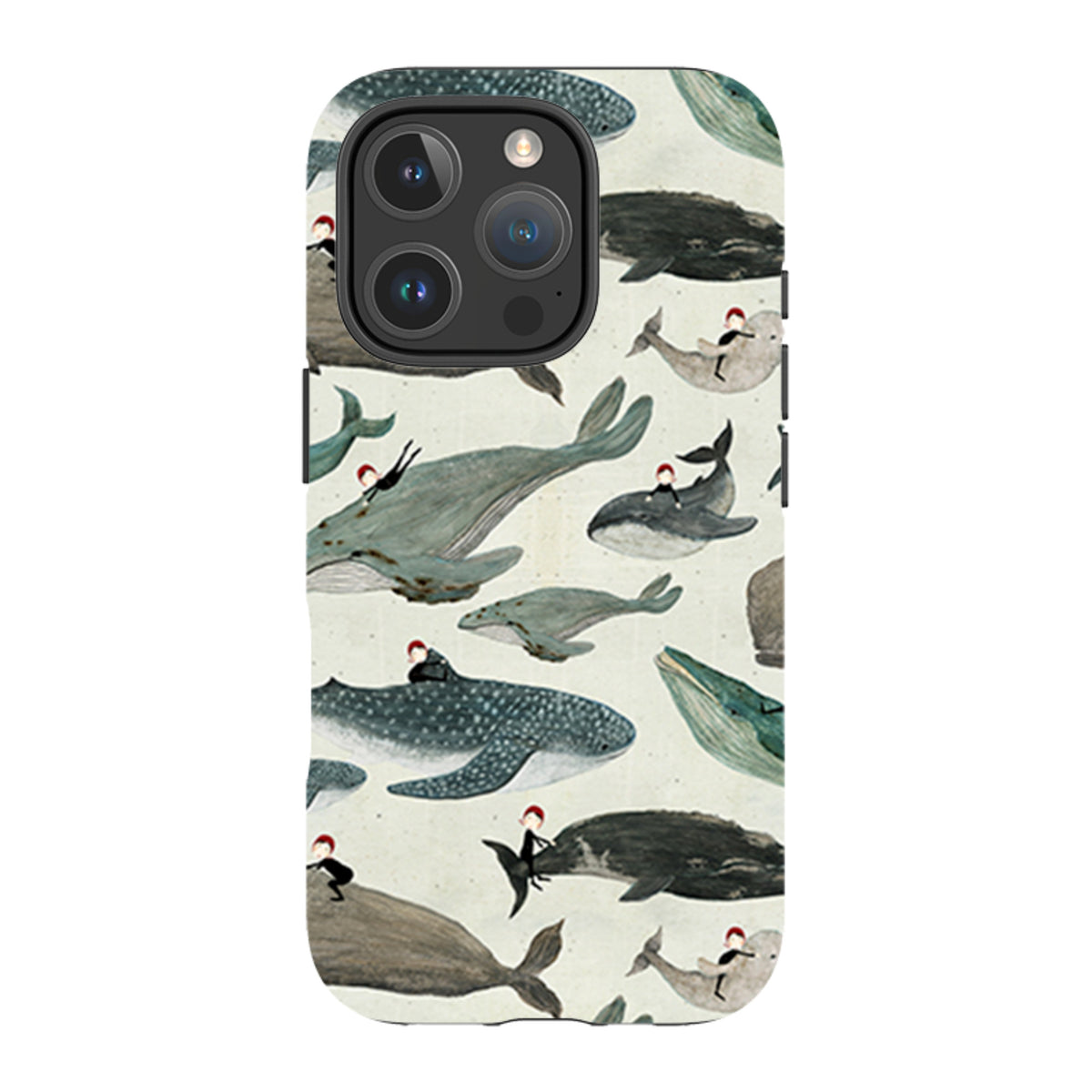 iPhone MagSafe Tough Case - Whale Rider By Katherine Quinn
