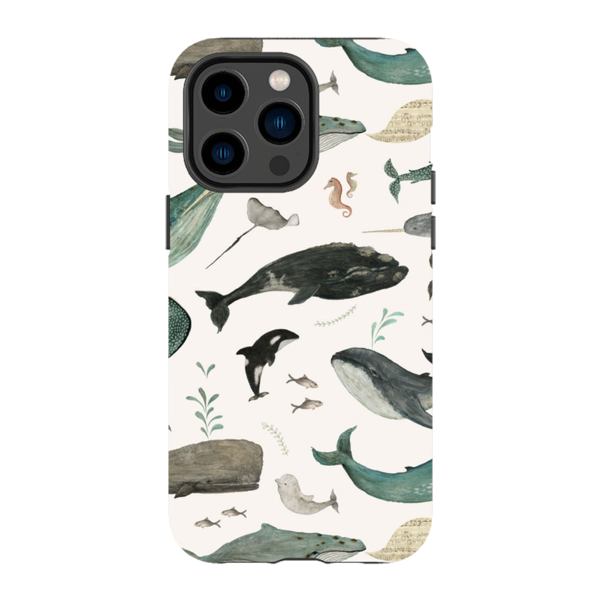 iPhone MagSafe Tough Case – Whale Song von Katherine Quinn